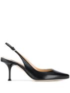 Sergio Rossi Milano Slingbacks - Black