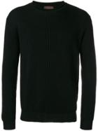 Altea Ribbed Knit Sweater - Black