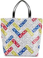 Kenzo Logo Print Tote Bag