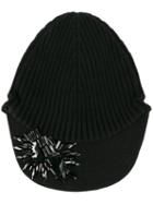 Dorothee Schumacher Knit Embellished Cap, Women's, Black, Polyamide/spandex/elastane/virgin Wool