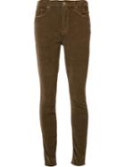 Mother 'looker' Skinny Jeans, Women's, Size: 31, Brown, Cotton/spandex/elastane