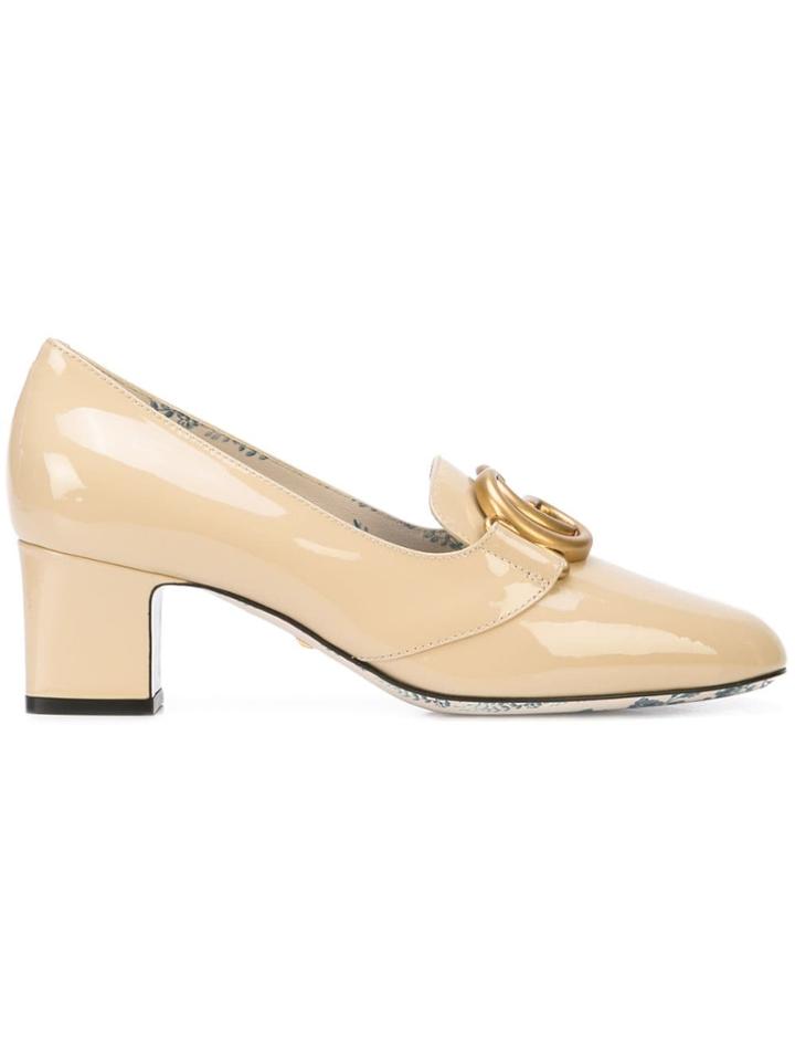 Gucci Double G Pumps - Neutrals