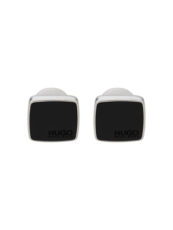 Hugo Hugo Boss Logo Square Cufflinks - Black