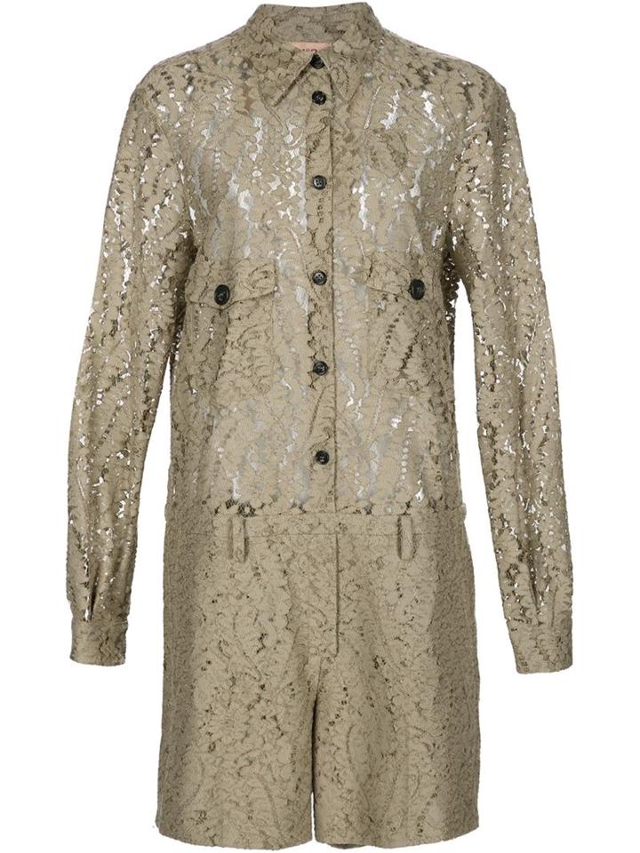 No21 Floral Lace Playsuit