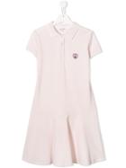 Kenzo Kids Logo Polo Dress - Pink
