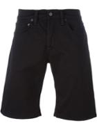 Edwin Classic Bermuda Shorts, Men's, Size: 33, Black, Cotton/spandex/elastane/polyester