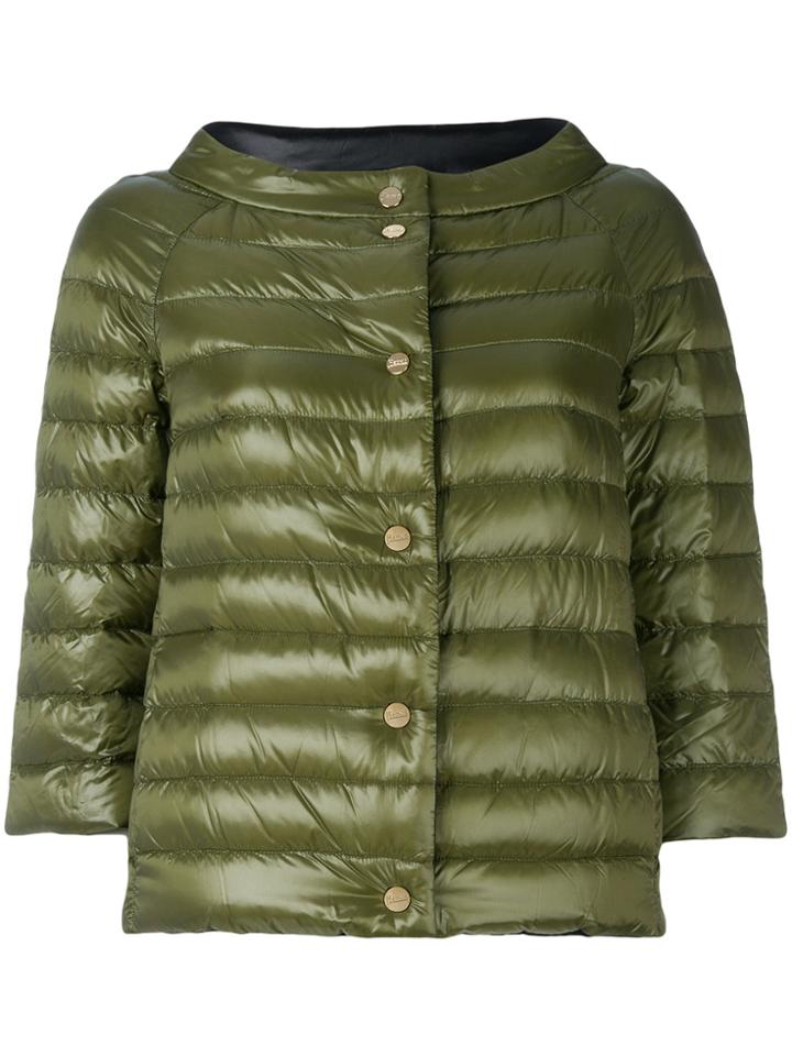 Herno Reversible Padded Jacket - Green