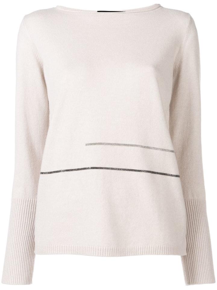 Fabiana Filippi Knitted Jumper - Nude & Neutrals