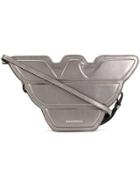 Emporio Armani Structured Logo Bag - Grey