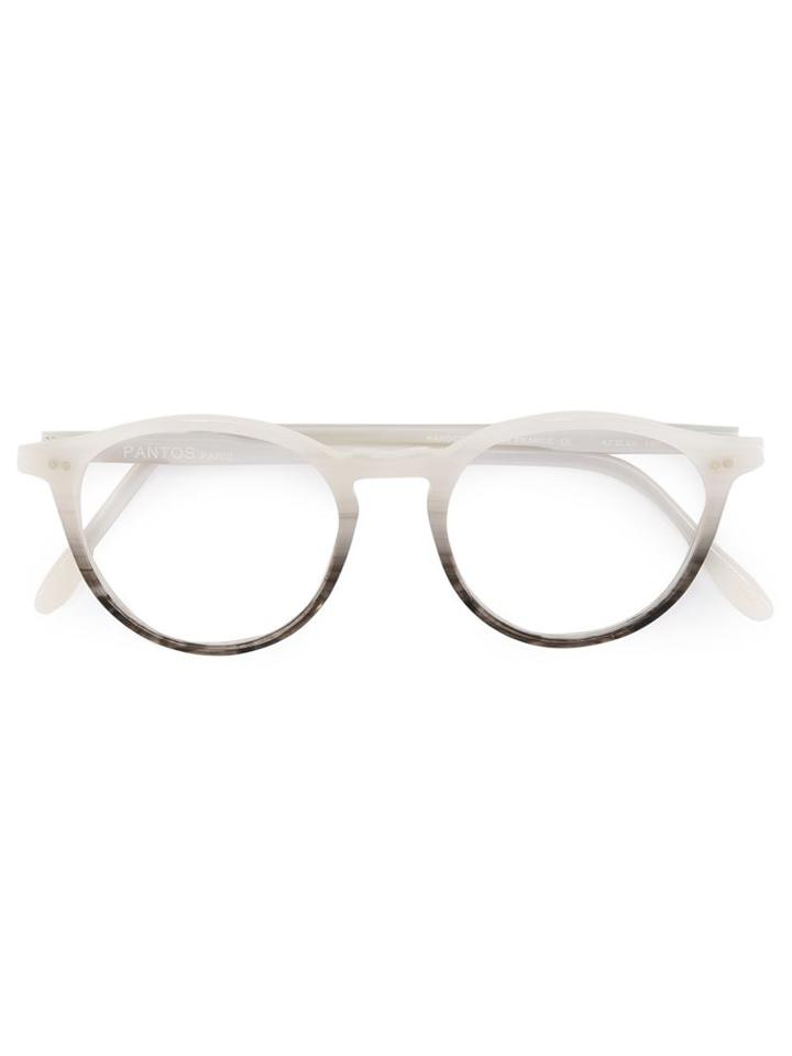 Pantos Paris Gradient Round Glasses