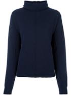 Joseph Turtleneck Sweater, Women's, Size: Xs, Blue, Wool