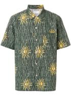 Universal Works Abstract Sun Print Shirt - Green