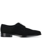 Prada Pointed Toe Oxford Shoes - Black