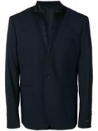 Les Hommes Classic Single-breasted Blazer - Blue