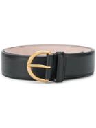 Gucci Bee Plaque Belt - Black