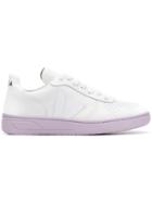 Veja Perforated Low Top Sneakers - White