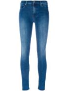 7 For All Mankind - Classic Skinny Jeans - Women - Cotton/polyester/spandex/elastane/modal - 24, Blue, Cotton/polyester/spandex/elastane/modal