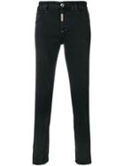 Philipp Plein Side Stripe Skinny Jeans - Black
