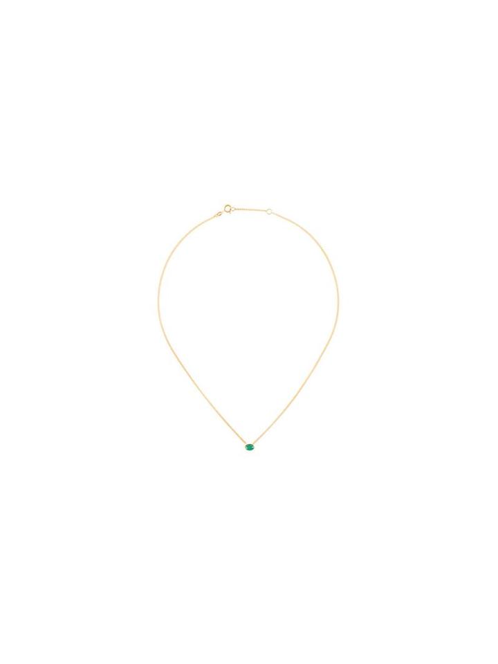 Wouters & Hendrix Malachite Pendant Necklace, Women's, Metallic