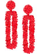 Sachin & Babi Fleur Dawn Earrings - Red