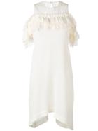 Philosophy Di Lorenzo Serafini Ruffle Dress - Nude & Neutrals