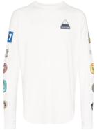 Burton Roadie Badge Print T-shirt - White