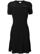 Kenzo Shortsleeved Knit Dress - Black