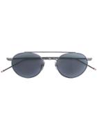 Thom Browne Eyewear Round Frame Sunglasses - Grey