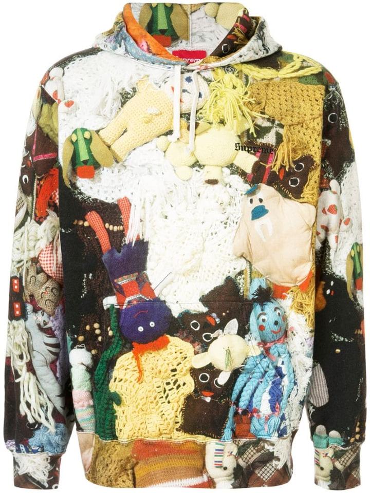 Supreme Mike Kelley Love Hours Hooded Sweatshirt - Black