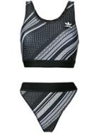 Adidas Trefoil Two-piece Bikini Set - Black