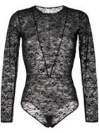 Faith Connexion Dentelle Lace Bodie - Black