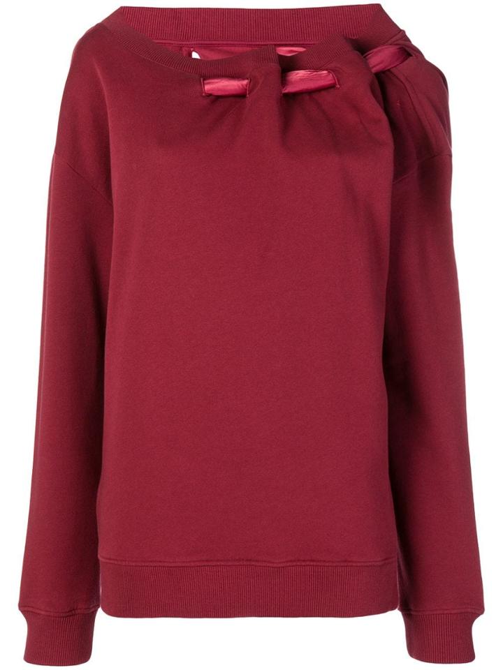 Y / Project Asymmetric Sweatshirt - Red