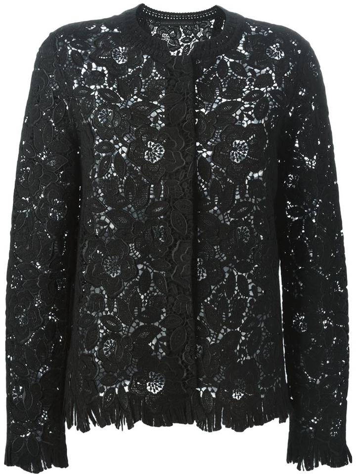 Ermanno Scervino Embroidered Lace Blazer