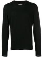 Maison Margiela Knitted Sweatshirt - Black
