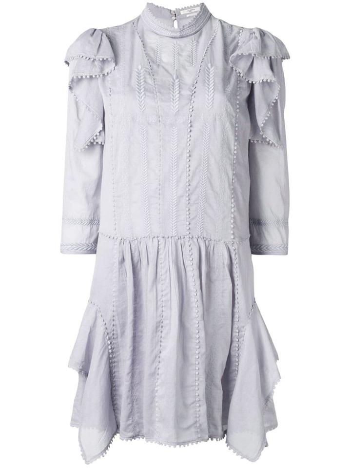 Isabel Marant Étoile Alba Vintage Lace Dress - Blue