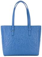 Salvatore Ferragamo Medium Logo Embossed Tote