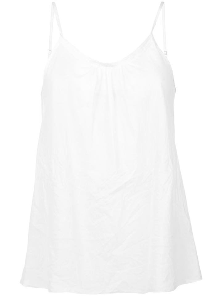 Lee Mathews - Tank Top - Women - Cotton - 0, White, Cotton