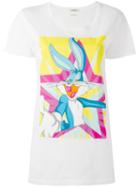 Iceberg - Bugs Bunny T-shirt - Women - Cotton - 44, White, Cotton