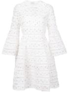 Zimmermann Embroidered Stripe Dress