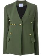Christopher Esber Elemental General Blazer, Women's, Size: 10, Green, Silk/polyester/spandex/elastane