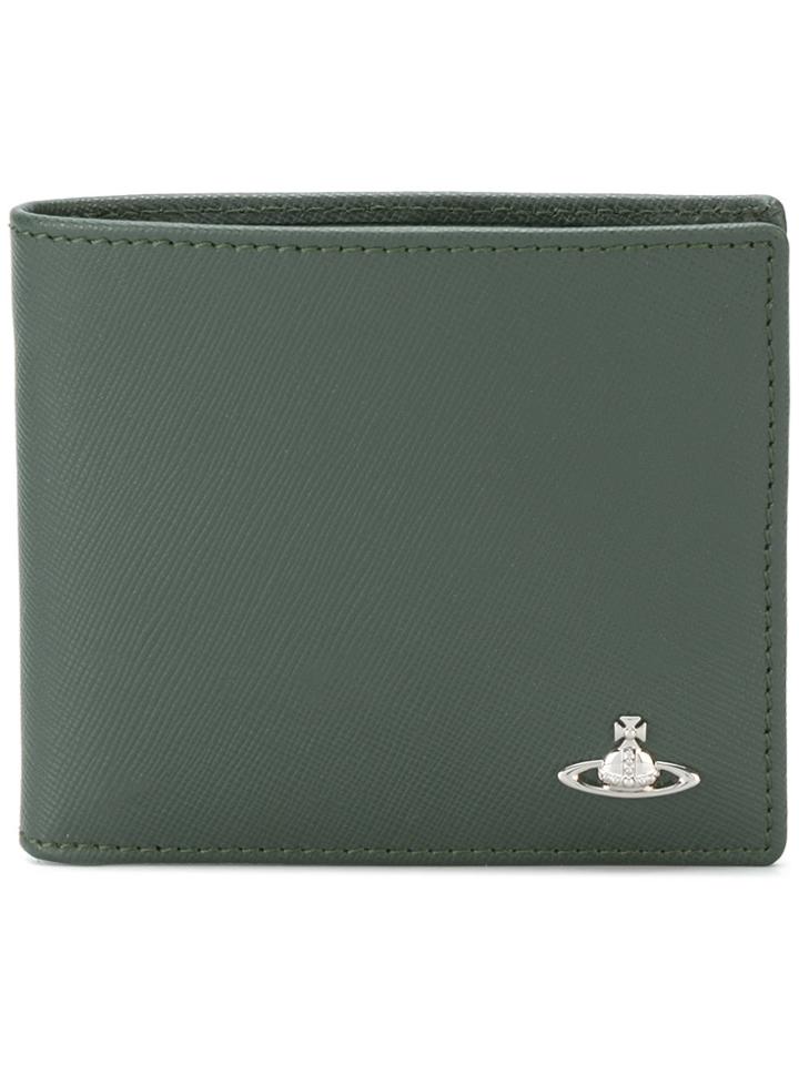 Vivienne Westwood Orb Logo Wallet Wallet - Green