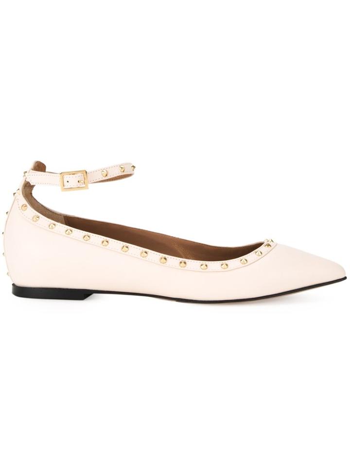 Scanlan Theodore Studded Ballerinas