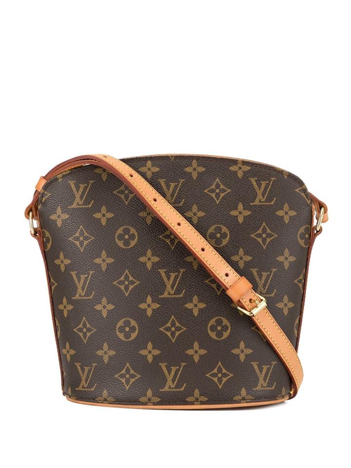 Louis Vuitton Pre-owned Drouot Cross Body Bag - Brown