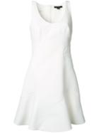 Alexander Wang Flared Tank Dress, Women's, Size: 2, White, Polyester