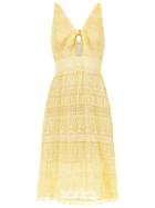 Cecilia Prado Analice Midi Dress - Yellow & Orange