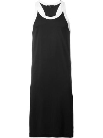 Y-3 Oversized Tank Top, Men's, Size: L, Black, Cotton