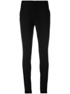 Zipped Cuff Trousers - Women - Polyester/spandex/elastane/polyamide/viscose - 38, Black, Polyester/spandex/elastane/polyamide/viscose, Paco Rabanne