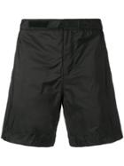 Prada Velcro Waist Swim Shorts - Black