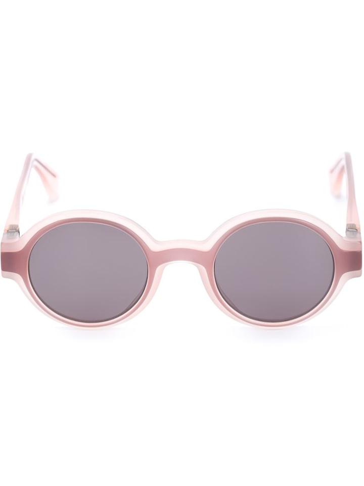 Mykita Mykita X Maison Margiela 'mmdual005' Sunglasses, Adult Unisex, Pink/purple, Acetate