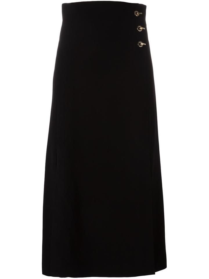 Lanvin Side Clip-on Fastened Skirt